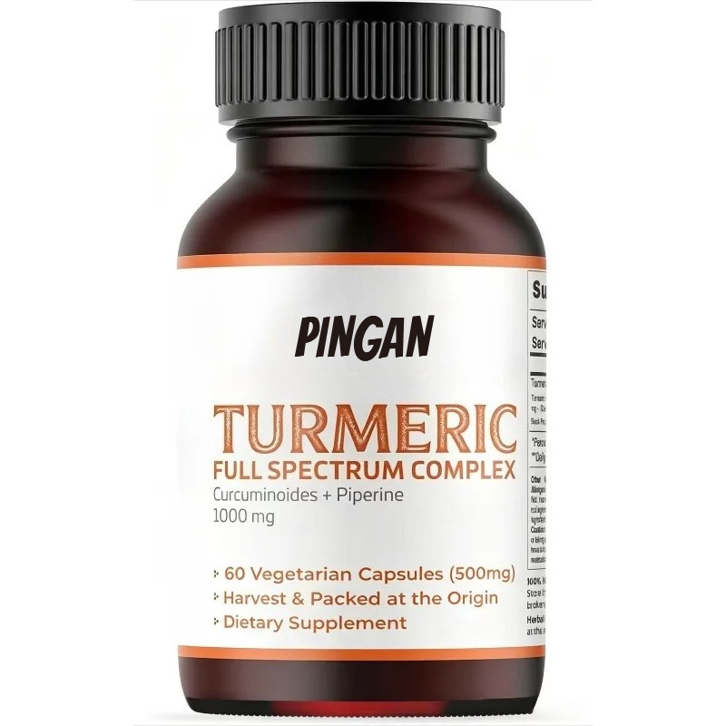 Turmeric Curcumin Capsule - Turmeric Capsules 1000mg Containing 95% Curcumin