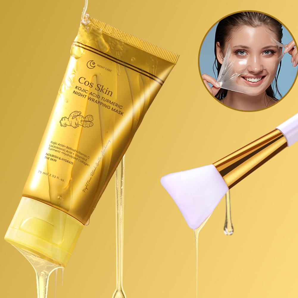 Turmeric Curcumin Capsule - Kojic Acid Turmeric Wrapping Peel Off
