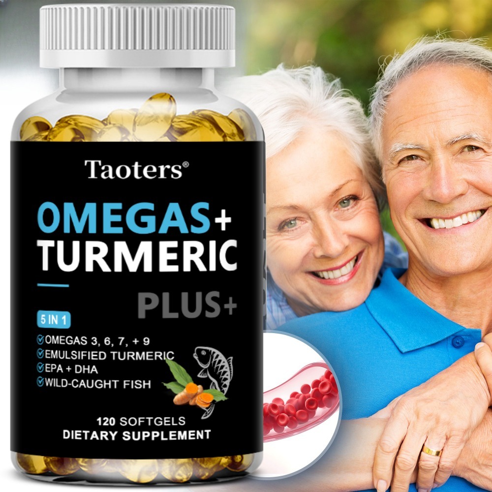 Turmeric Curcumin Capsule - Omega 3 6 9 Supplement Plus