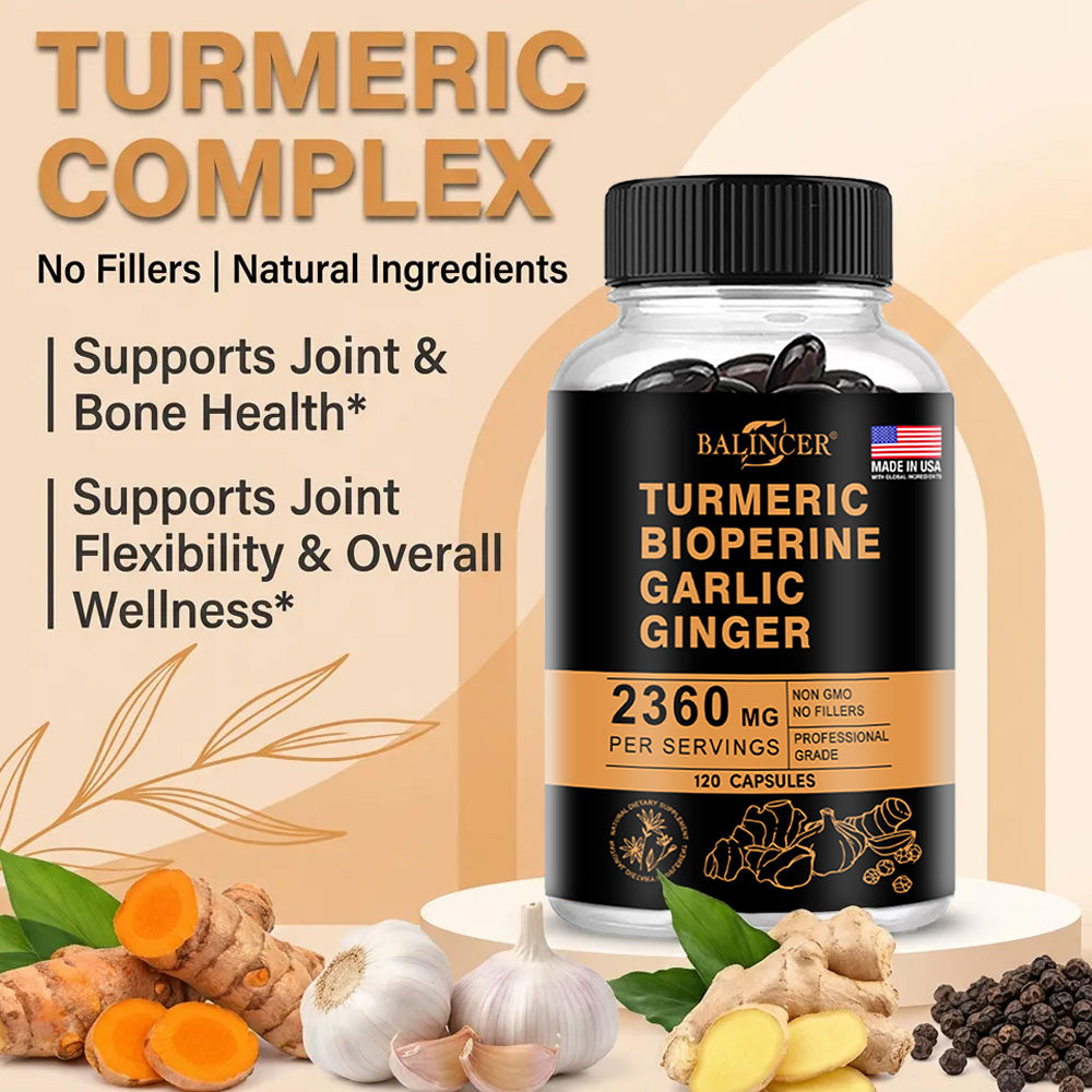 Turmeric Ginger Capsules 2360m - Turmeric Curcumin Capsule review and price