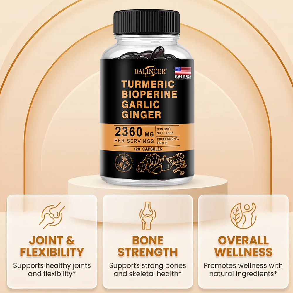 Turmeric Ginger Capsules 2360m - Turmeric Curcumin Capsule review and price