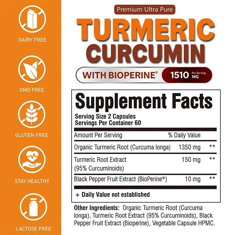 Turmeric Curcumin Capsules - P - Turmeric Curcumin Capsule review and price