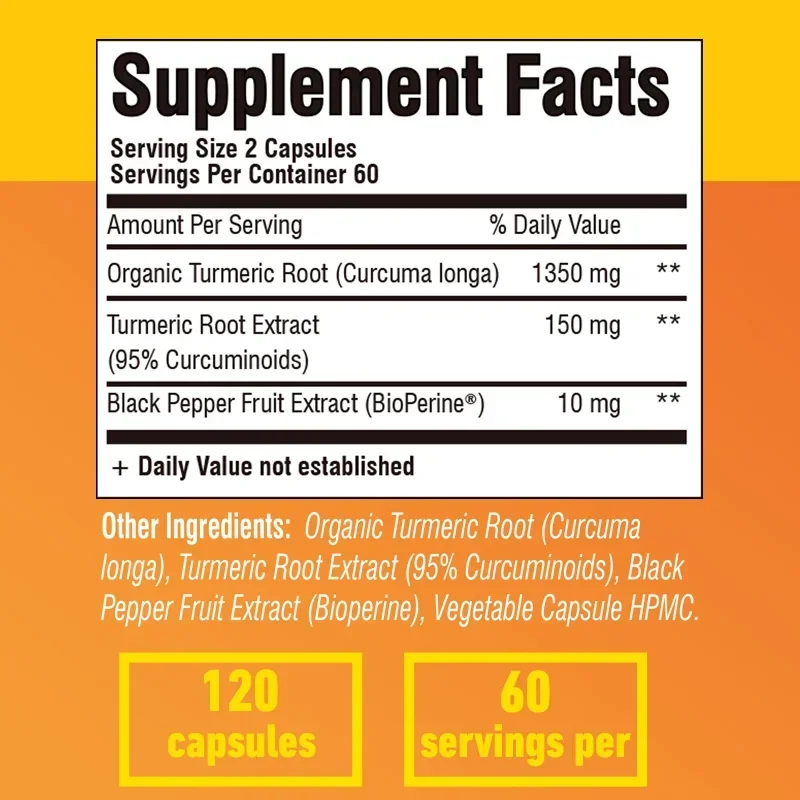 Turmeric Curcumin - Antioxidan - Turmeric Curcumin Capsule review and price