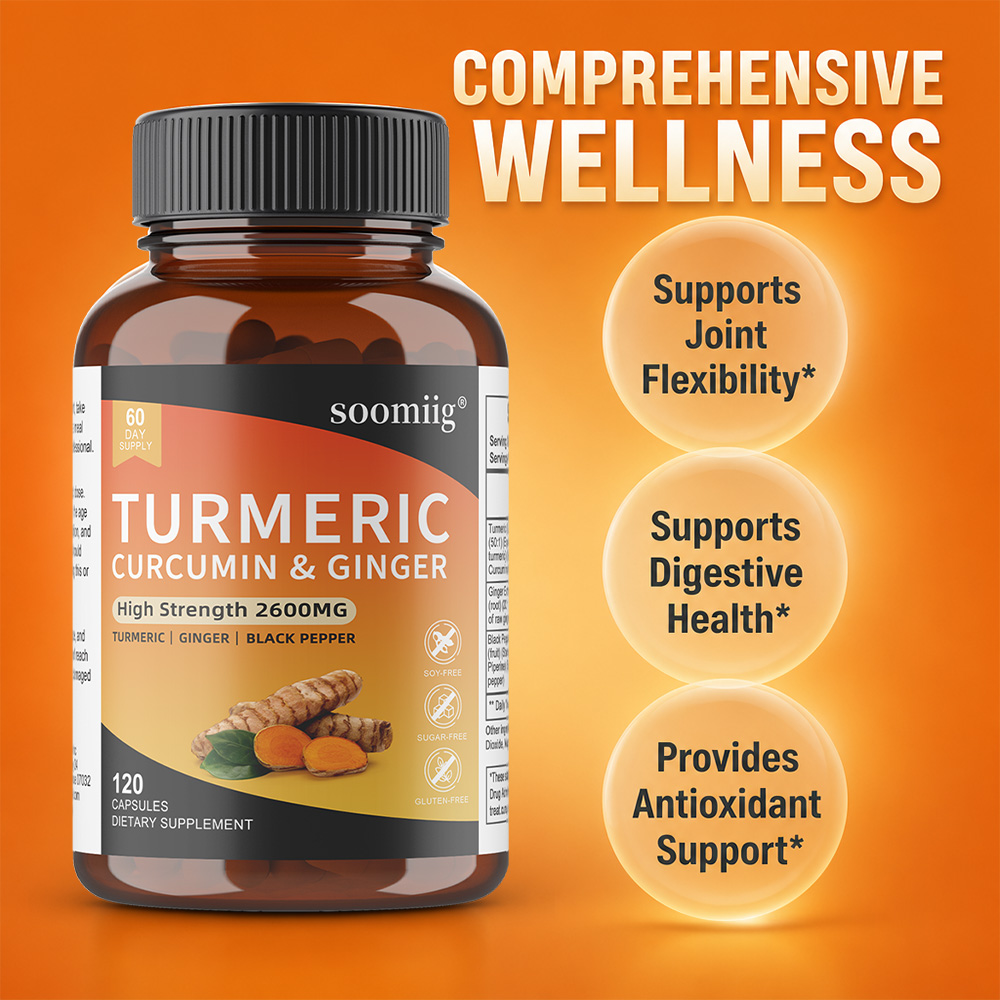Turmeric Ginger & Black Pepper - Turmeric Curcumin Capsule review and price