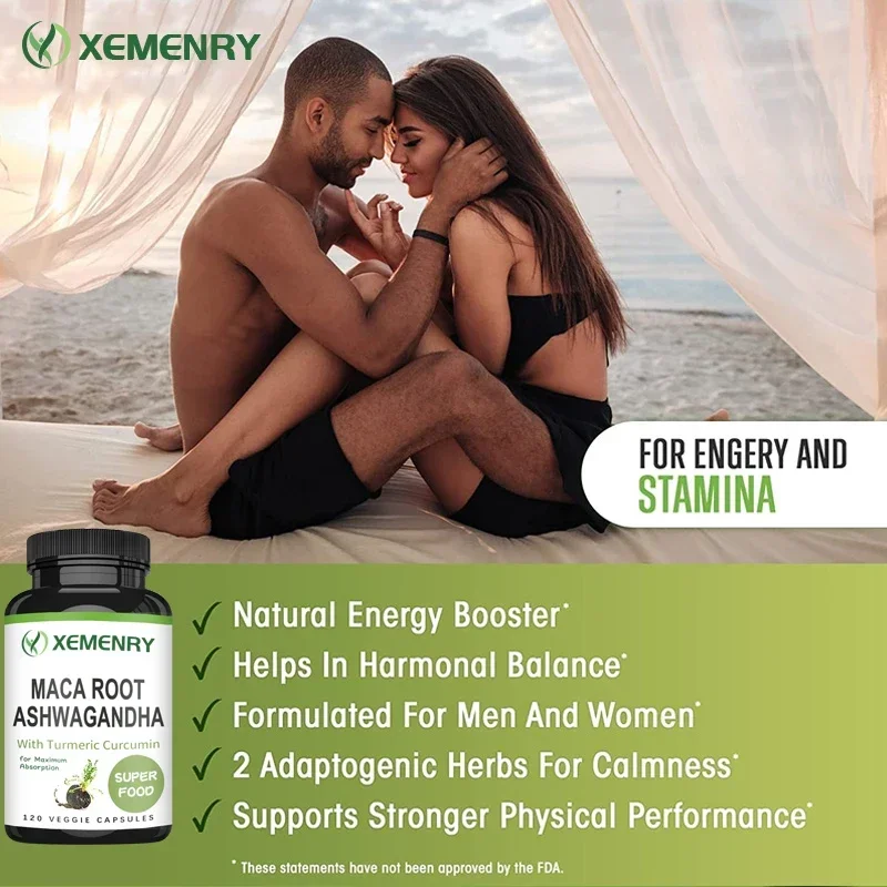 Men's Supplement - Maca Root + - Turmeric Curcumin Capsule review and price