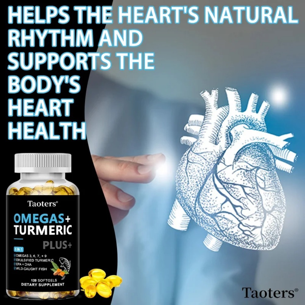 Omega 3 6 9 Supplement Plus -  - Turmeric Curcumin Capsule review and price