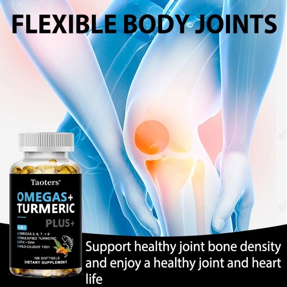 Omega 3 6 9 Supplement Plus -  - Turmeric Curcumin Capsule review and price