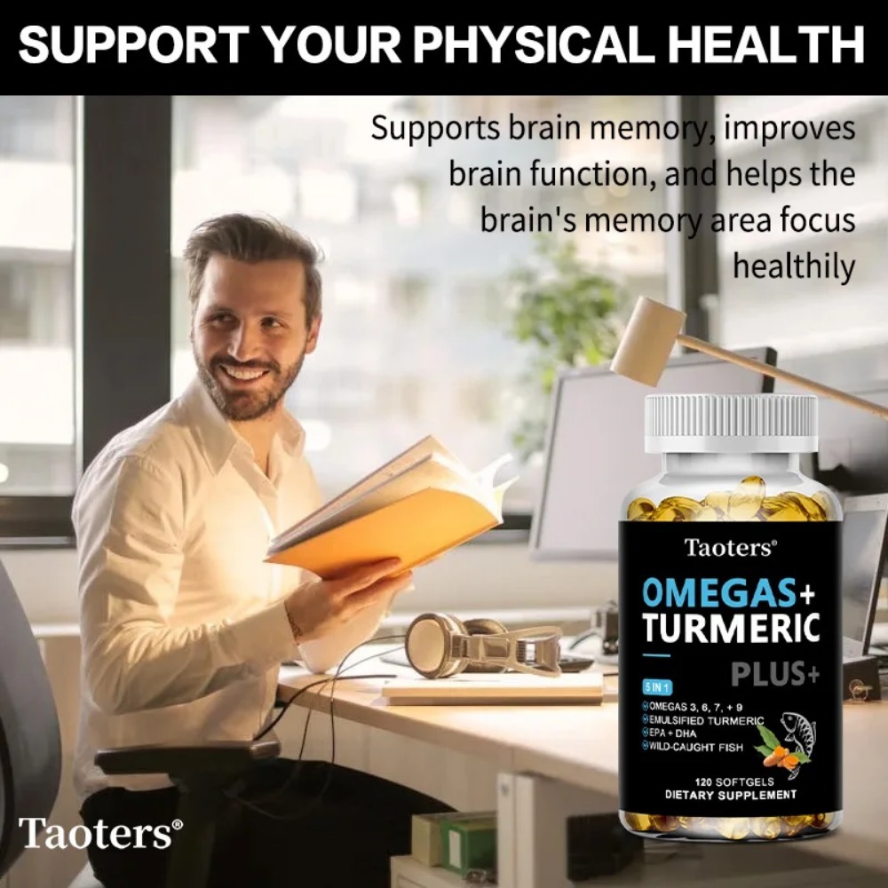 Omega 3 6 9 Supplement Plus -  - Turmeric Curcumin Capsule review and price
